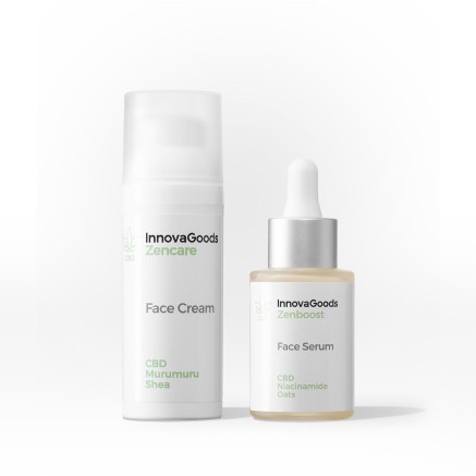 Pack Duo Hydratation Visage CBD InnovaGoods 2