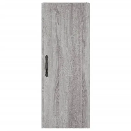 Buffet haut Sonoma gris 34,5x34x180 cm Bois d'ingénierie