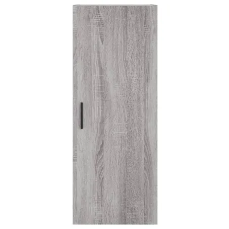 Buffet haut Sonoma gris 34,5x34x180 cm Bois d'ingénierie