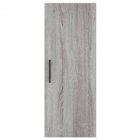 Buffet haut Sonoma gris 34,5x34x180 cm Bois d'ingénierie