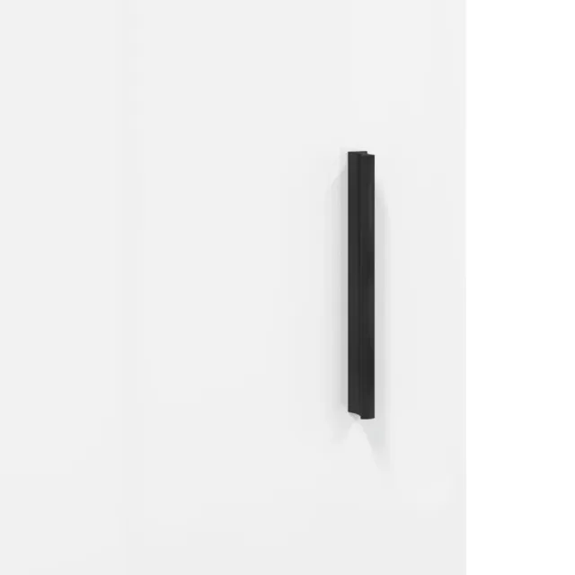 Buffet haut Blanc 34,5x34x180 cm Bois d'ingénierie