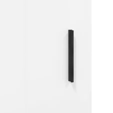 Buffet haut Blanc 34,5x34x180 cm Bois d'ingénierie