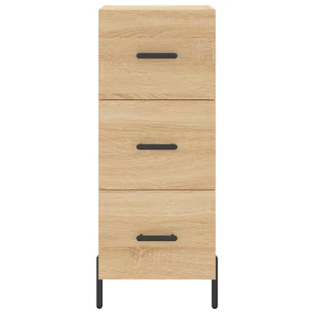 Buffet haut Chêne sonoma 34,5x34x180 cm Bois d'ingénierie