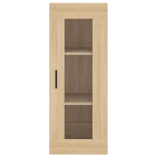 Buffet haut Chêne sonoma 34,5x34x180 cm Bois d'ingénierie