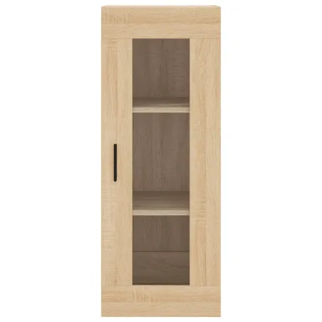 Buffet haut Chêne sonoma 34,5x34x180 cm Bois d'ingénierie