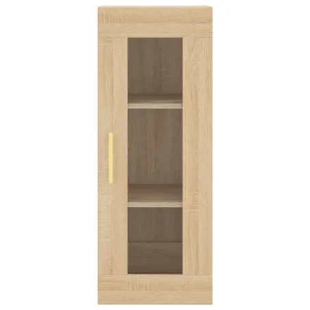 Buffet haut Chêne sonoma 34,5x34x180 cm Bois d'ingénierie