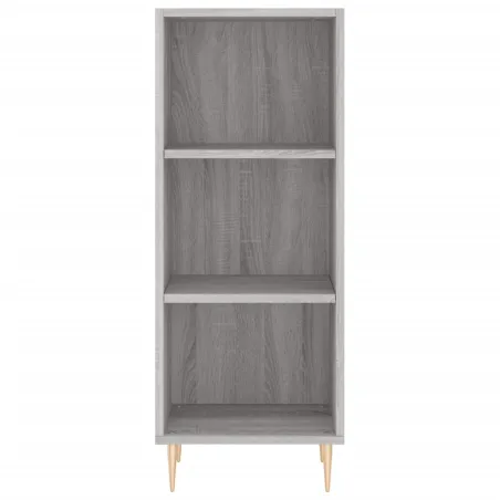 Buffet haut Sonoma gris 34,5x34x180 cm Bois d'ingénierie