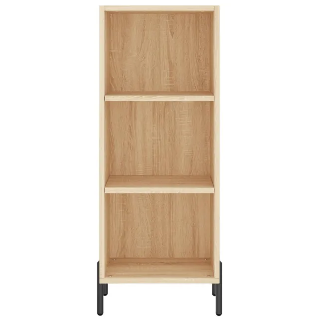 Buffet haut Chêne sonoma 34,5x34x180 cm Bois d'ingénierie