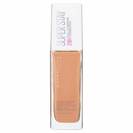 Base de Maquillaje Fluida Superstay Maybelline Full Coverage 58-true c