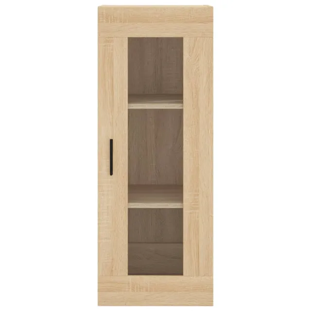 Buffet haut Chêne sonoma 34,5x34x180 cm Bois d'ingénierie