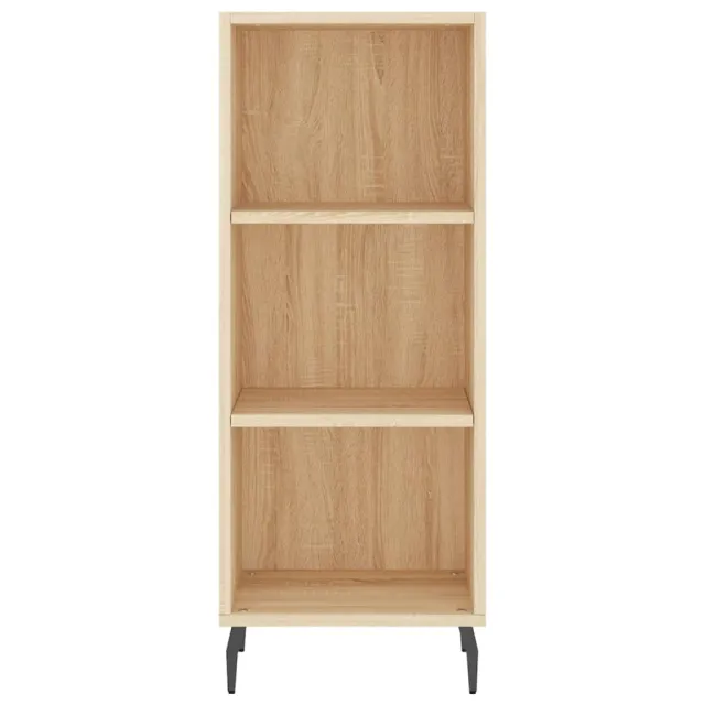 Buffet haut Chêne sonoma 34,5x34x180 cm Bois d'ingénierie