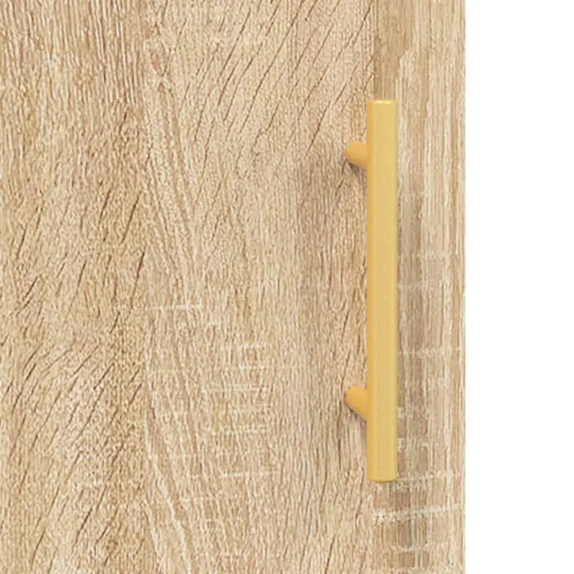 Buffet haut Chêne sonoma 34,5x34x180 cm Bois d'ingénierie