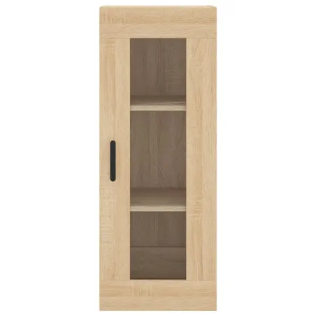 Buffet haut Chêne sonoma 34,5x34x180 cm Bois d'ingénierie