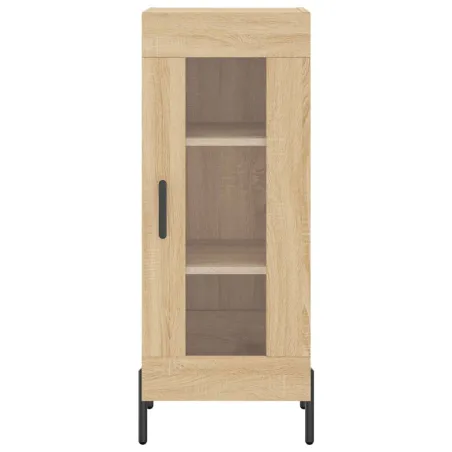 Buffet haut Chêne sonoma 34,5x34x180 cm Bois d'ingénierie