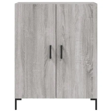 Buffet haut Sonoma gris 69,5x34x180 cm Bois d'ingénierie