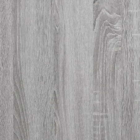 Buffet haut Sonoma gris 69,5x34x180 cm Bois d'ingénierie