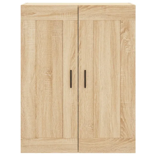 Buffet haut Chêne sonoma 69,5x34x180 cm Bois d'ingénierie