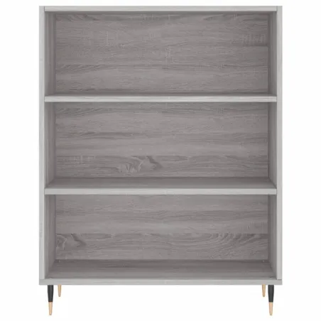 Buffet haut Sonoma gris 69,5x34x180 cm Bois d'ingénierie