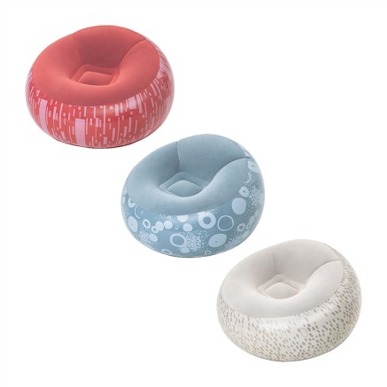 Bestway Fauteuil Gonflable Géant Fashion Couleur Assortie 112x112x66