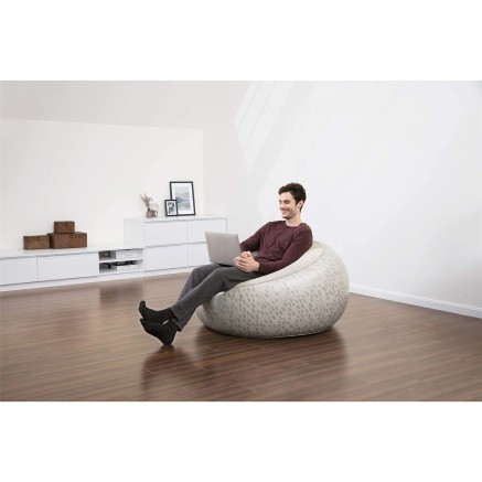 Bestway Poltrona Gonfiabile Gigante Fashion Colore Assortito 112x112x6 2