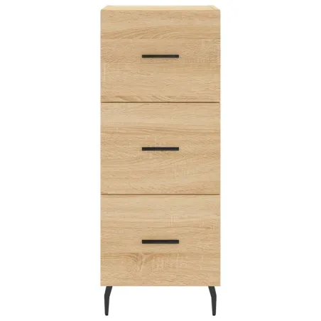 Buffet haut Chêne sonoma 34,5x34x180 cm Bois d'ingénierie