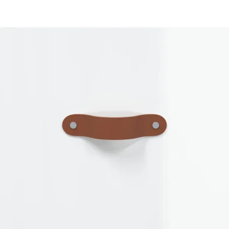 Buffet haut Blanc brillant 34,5x34x180 cm Bois d'ingénierie