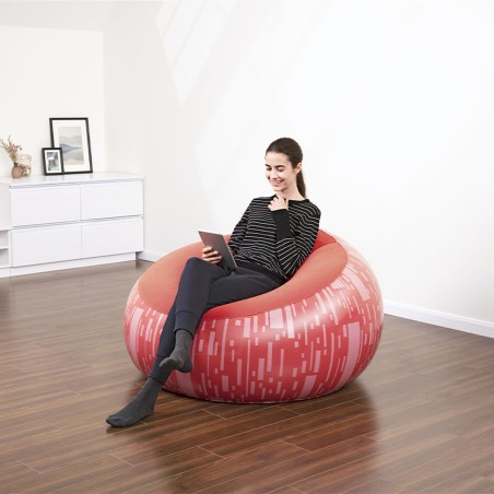 Bestway Poltrona Gonfiabile Gigante Fashion Colore Assortito 112x112x6