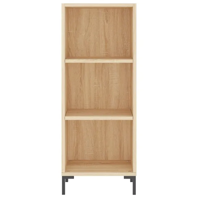 Buffet haut Chêne sonoma 34,5x34x180 cm Bois d'ingénierie