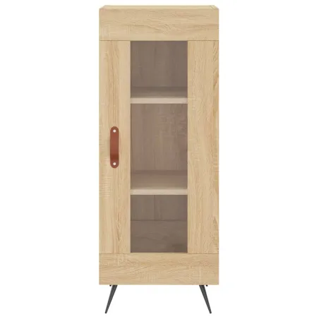 Buffet haut Chêne sonoma 34,5x34x180 cm Bois d'ingénierie