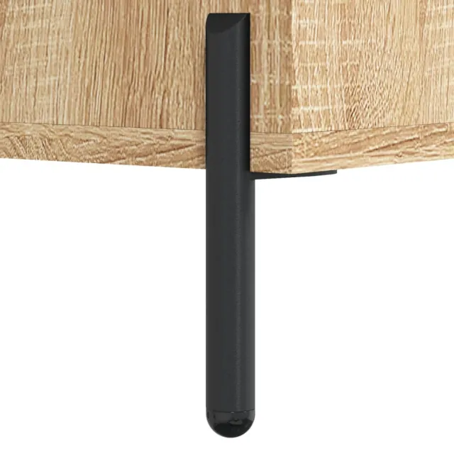 Buffet haut Chêne sonoma 34,5x34x180 cm Bois d'ingénierie