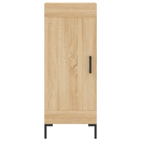 Buffet haut Chêne sonoma 34,5x34x180 cm Bois d'ingénierie
