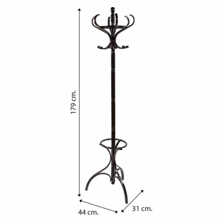 Hat stand Alexandra House Living Nutmeg 44 x 179 x 31 cm 2