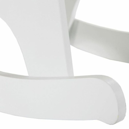 Chaise à bascule Alexandra House Living Blanc Vert Bois MDF 33 x 55 x
