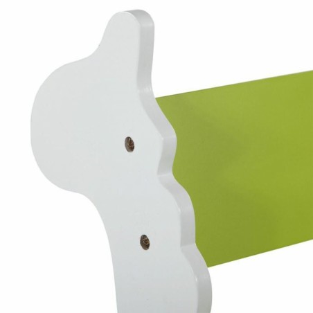 Chaise à bascule Alexandra House Living Blanc Vert Bois MDF 33 x 55 x