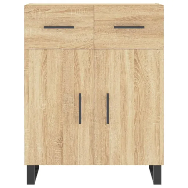 Buffet haut Chêne sonoma 69,5x34x180 cm Bois d'ingénierie