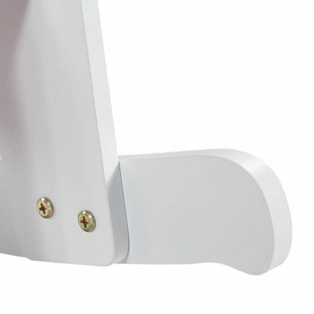 Sedia a dondolo Alexandra House Living Bianco Rosso Legno MDF 33 x 55