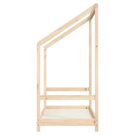 Cadre de lit pour enfant 2x(70x140) cm bois de pin massif