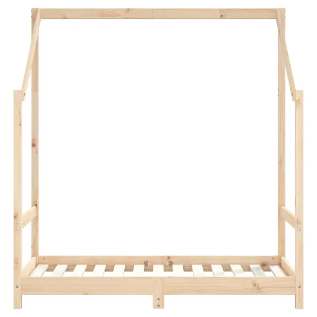 Cadre de lit pour enfant 2x(70x140) cm bois de pin massif