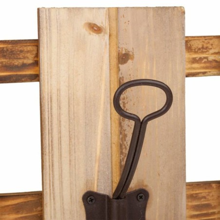 Wall mounted coat hanger Alexandra House Living Natural Fir wood 10 x