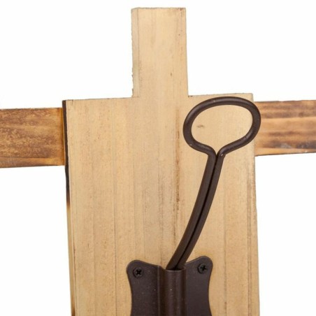 Perchero de Pared Alexandra House Living Natural Madera de abeto 10 x