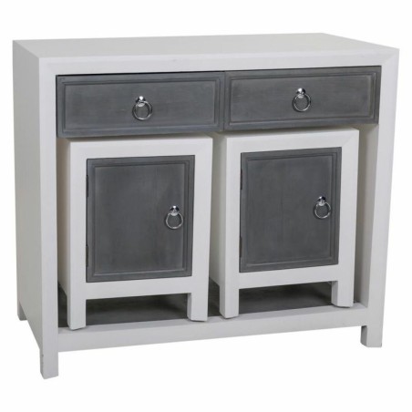 Ingresso Alexandra House Living Bianco Grigio 40 x 76 x 90 cm 3 Pezzi