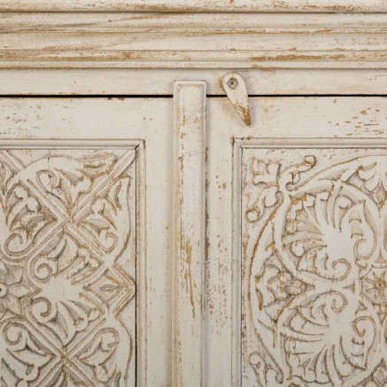 Aparador Alexandra House Living Madera de mango 39 x 91 x 169 cm 2