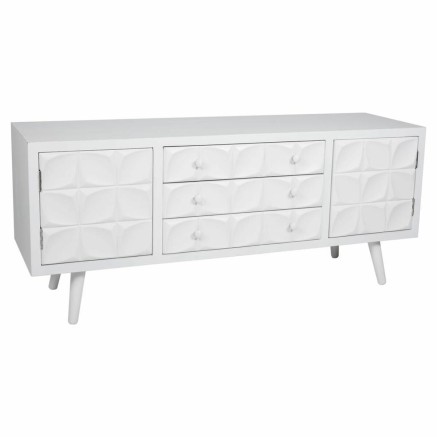 Tiroirs polyvalents Alexandra House Living Blanc Bois d'épicéa Bois
