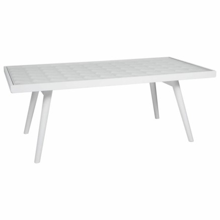 Table d'appoint Alexandra House Living Blanc 65 x 48 x 125 cm