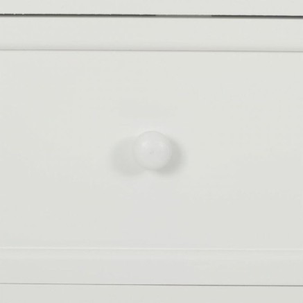 Cajonera Alexandra House Living Blanco Natural Madera de Paulonia Made 2