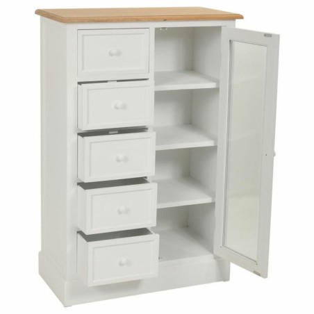 Ladenkast Alexandra House Living Wit Natuurlijk Paulownia hout Hout MD