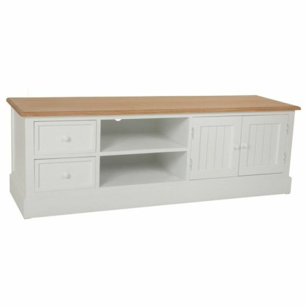 Mehrzweck-Schubladenelement Alexandra House Living Weiß natürlich Pa