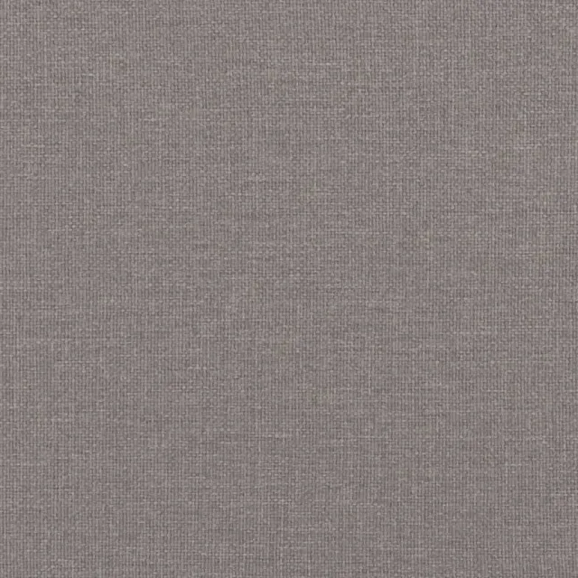 Canapé 3 places avec oreillers décoratifs taupe 180 cm tissu