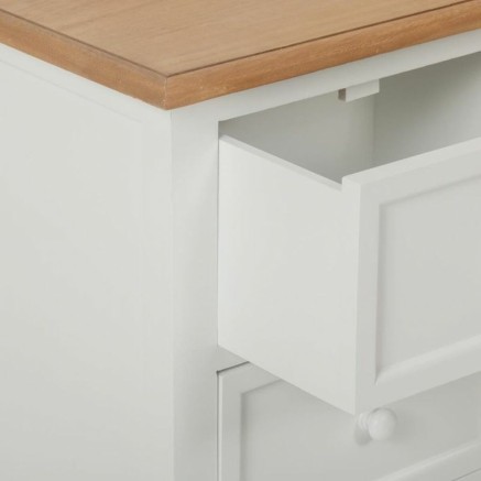 Multifunctionele ladekast Alexandra House Living Wit Natuurlijk Paulow 2