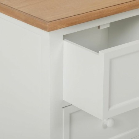 Tiroirs polyvalents Alexandra House Living Blanc Naturel Bois de paulo
